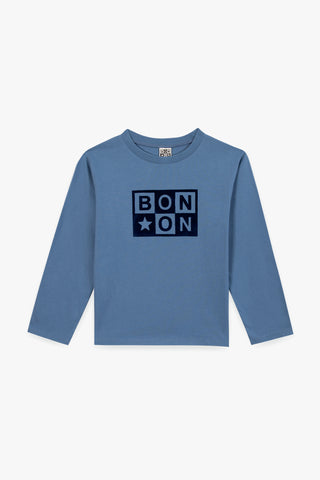 Bonton Blue Nordic Logo Taxo Tee
