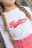 Bonton Rose Blossom Logo Taxo Tee