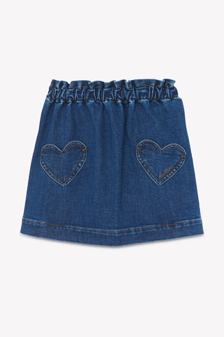 Bonton Raw Denim Douchka Skirt