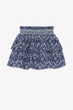 Bonton Blue Bandana Printed Bali Skirt