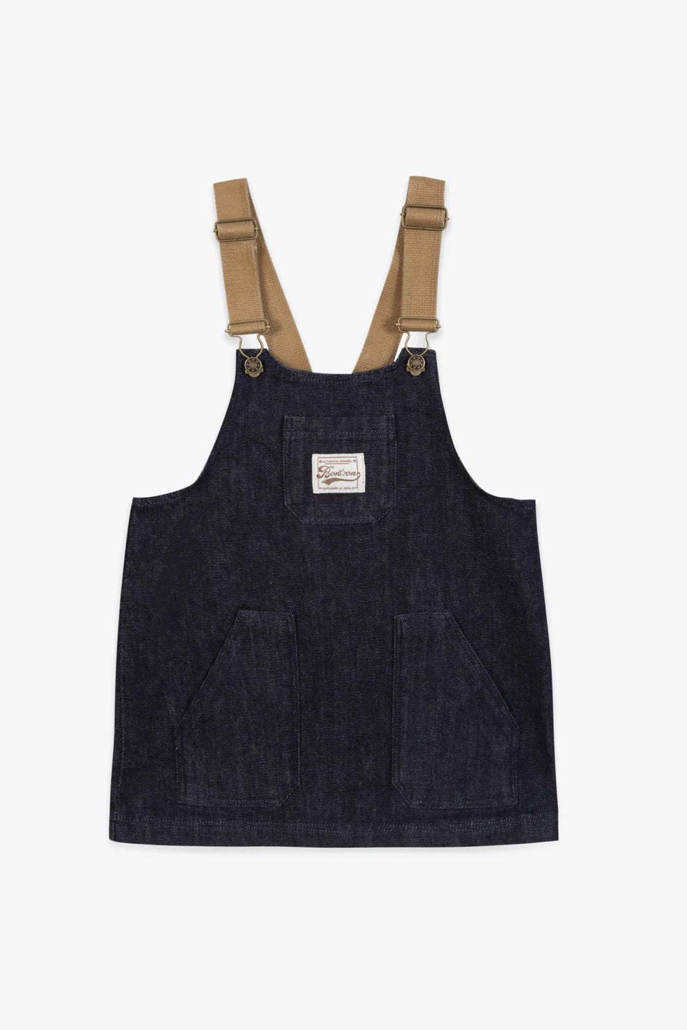 bonton denim dress Bonton Denim Long Sleeve Dress 6Y Second Hand | 26