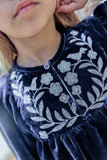 Bonton Blue Daisy Dress