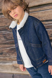 Bonton Raw Denim Mao Jacket