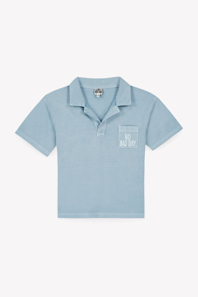 Bonton Bleu Azul No Bad Day Pique Polo