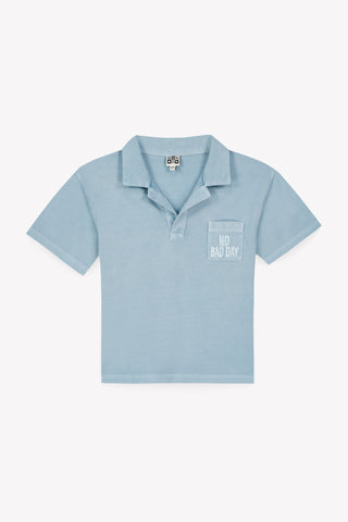 Bonton Bleu Azul No Bad Day Pique Polo
