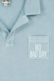 Bonton Bleu Azul No Bad Day Pique Polo