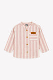Bonton Terracotta Stripe Baby Stripe Never Shirt
