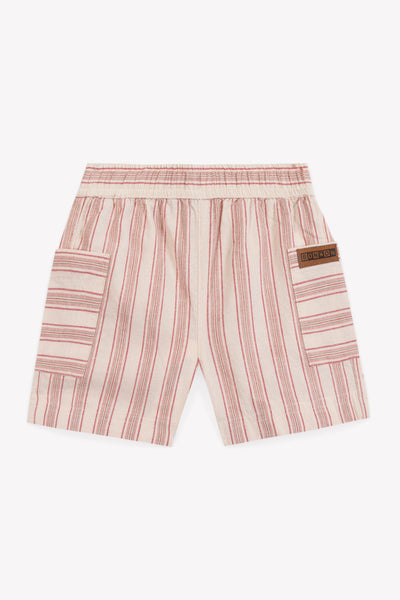 Bonton Terracotta Stripe Baby Lois Short