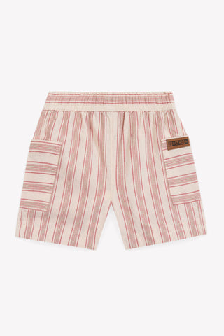 Bonton Terracotta Stripe Baby Lois Short