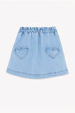 Bonton Denim Blanchi Jupe Douchka Skirt