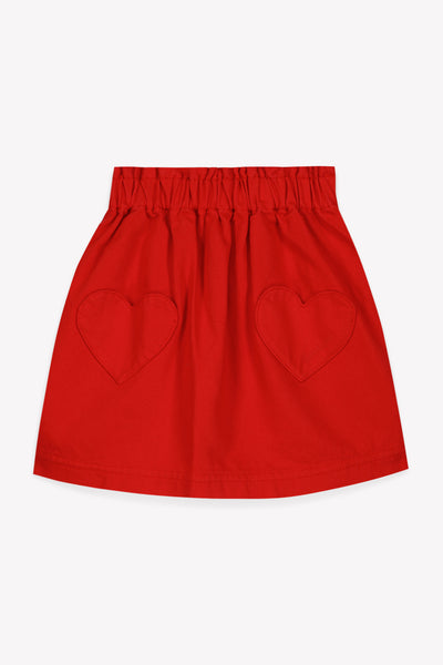 Bonton Rouge Red Jupe Douchka Skirt