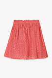 Bonton Red Floral Rouge Catch Up Skirt