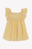 Bonton Yellow Floral Jaune Nachos Baby Dress