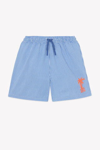 Bonton Rayure Blue Stripe Swimsuit