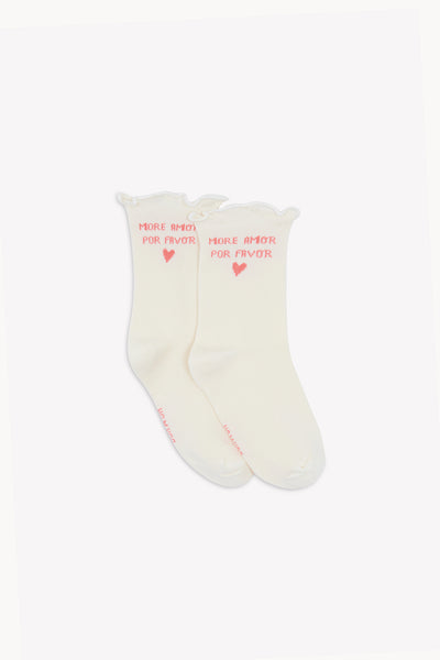 Bonton Ecru More Amore Bonton Sock