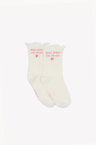 Bonton Ecru More Amore Bonton Sock