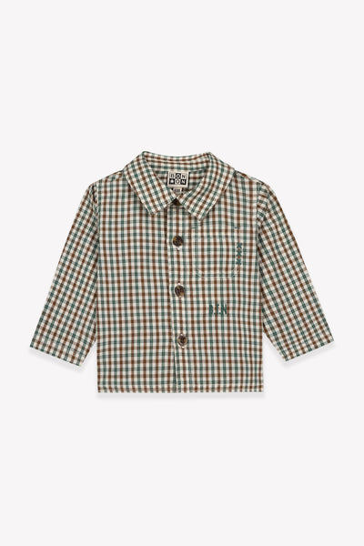 Bonton Baby Mini Check Sunday Shirt
