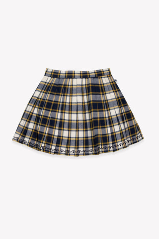 Bonton Plaid Mali Skirt