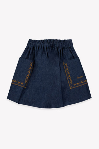 Bonton Chambray Skirt