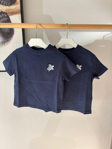 Vilebrequin Blue/White Turtle Gabin T-shirt
