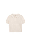 Birinit Ivory Openwork Biri Sweater