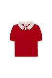 Birinit Cherry Openwork Biri Sweater