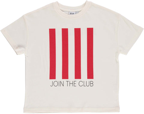 Beau Loves Antique White Join The Club T-shirt