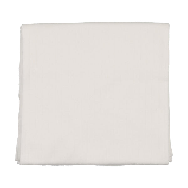 Bonjoy Ivory Peter Pan Pointelle Blanket