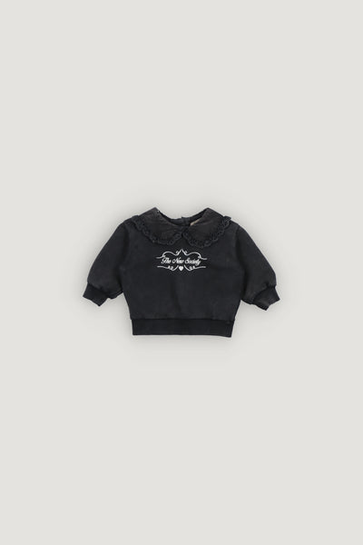 The New Society Baby Forged Iron Bluff Sweatshirt