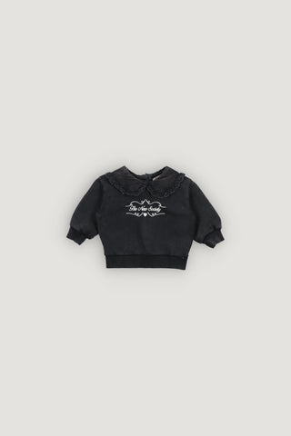 The New Society Baby Forged Iron Bluff Sweatshirt