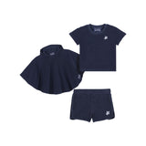 Vilebrequin Navy Blue 3PC Terry Set