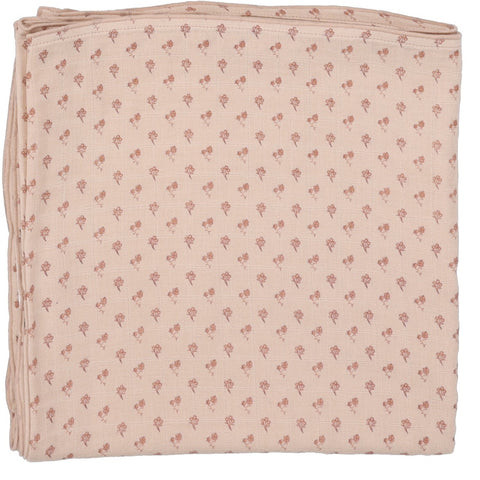 Lilette Dusty Pink Ballard Print Blanket