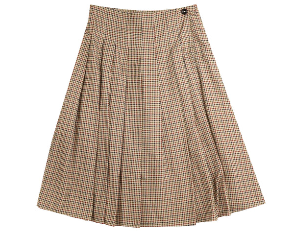 Belati Dusty Astro Wrap Pleated Skirt