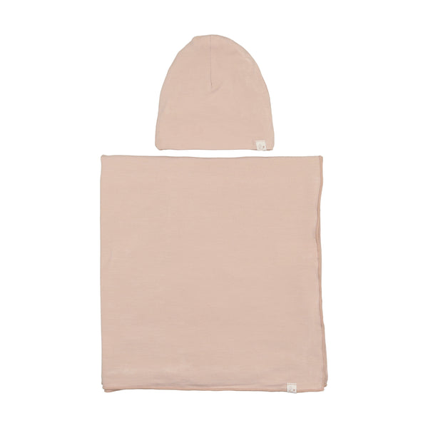 Lilette Pale Pink Bamboo Swaddle Set