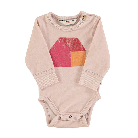 Piupiuchick Light Pink House Print Body