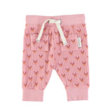 Piupiuchick Pink Multicolor Arrows Blouse + Pant Set