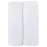 Ely's & Co Solid White Bassinet Sheets