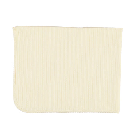 Bebe Organic Natural Pointelle Blanket