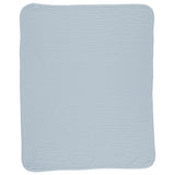 Bebe Organic Sky Blue Pointelle Blanket