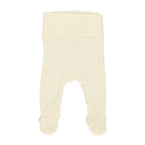 Bebe Organic Natural Wrap Onesie & Footed Legging Set