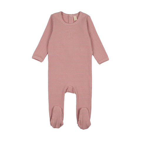 Bonjoy Pink/White Bunny Footie