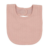 Bonjoy Salmon Peter Pan Pointelle Bib