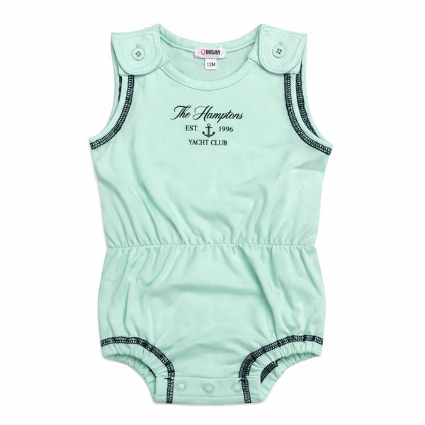 Bonjoy Mint Yacht Club Romper