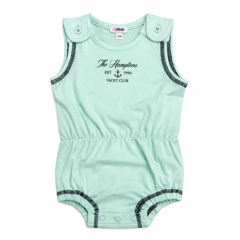 Bonjoy Mint Yacht Club Romper