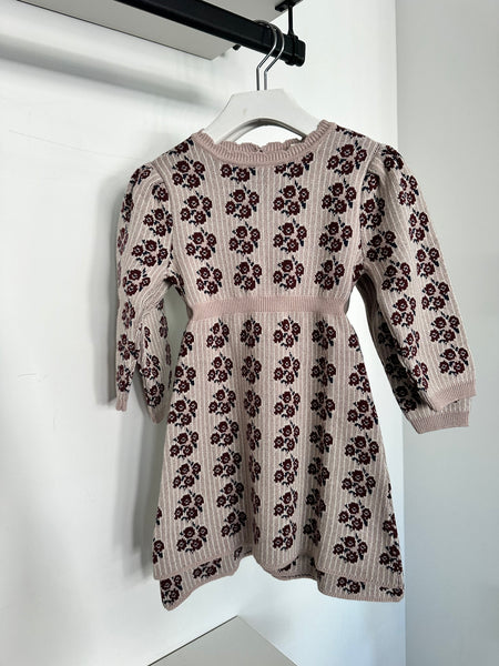 Bebe Organic Antique Floral Esther Dress