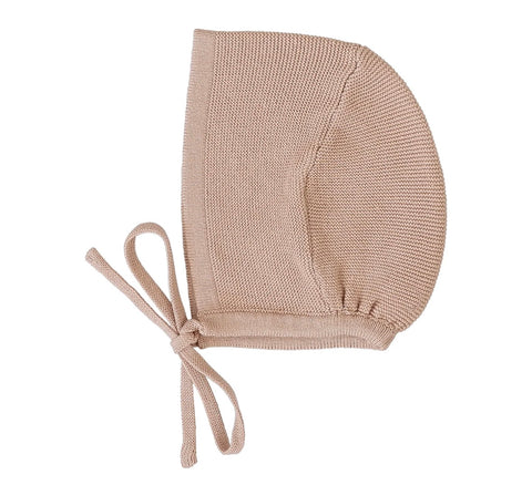 Lil Legs Analogie Dusty Pink Knit Bonnet