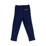 Wander & Wonder Baby Navy Tangerine Sweatshirt + Legging Set