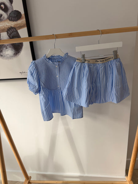 The New Society Ficus Stripes Skirt