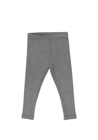 Lil Legs Light Grey Ribbed Leggings