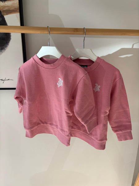 Vilebrequin Boudoir Pink Turtle Sweatshirt